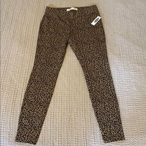 NWT Old Navy Leopard Print Leggings Sz S